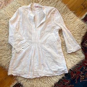 La Cera Embroidered Tunic